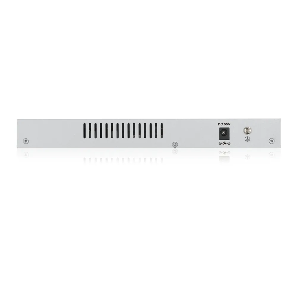 Комутатор, ZyXEL GS1200-8HPv2, 8 Port Gigabit PoE+ webmanaged Switch, 4x PoE, 60 Watt - image 2