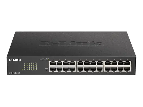Switch, D-Link 24 porturi Gigabit Smart Managed Switch - 1