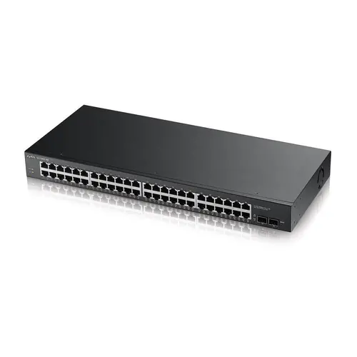 Комутатор, ZyXEL GS1900-48, 48-port GbE L2 Smart Switch, rackmount - image 1