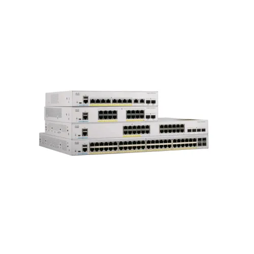 Комутатор, Cisco Catalyst 1000 24port GE, POE, 4x1G SFP