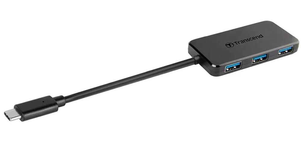 Hub USB, Transcend 4-Port HUB, USB 3.1 Gen 1, Type C - image 2