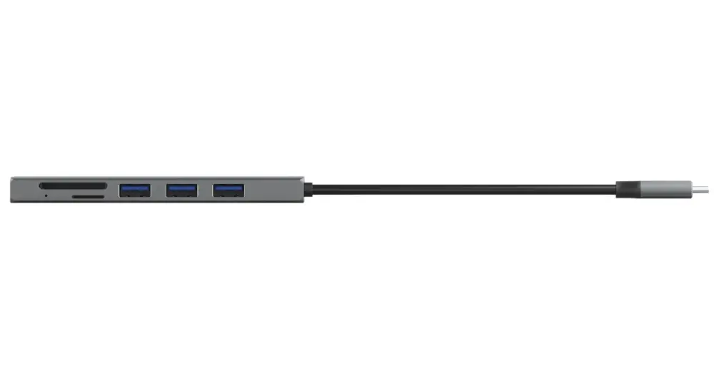 USB хъб, TRUST Halyx Fast USB-C Hub & Card Reader - image 3