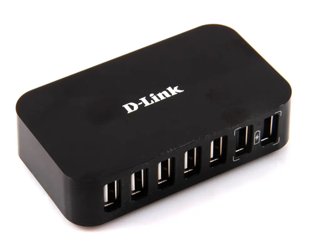 Hub USB, D-Link 7-Port USB 2.0 Hub