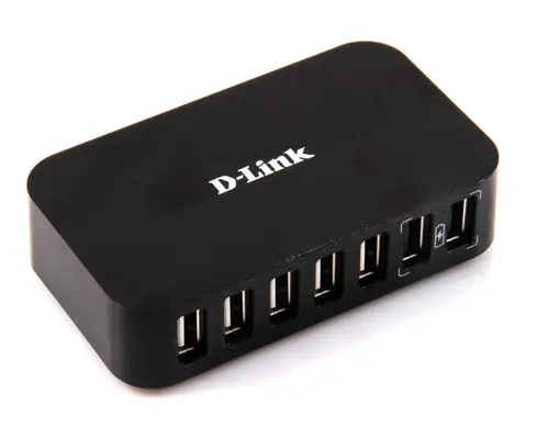 Hub USB, D-Link 7-Port USB 2.0 Hub - 1