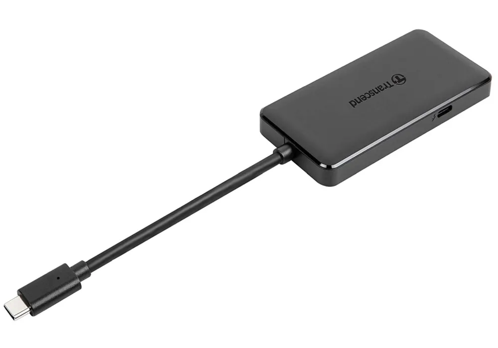USB хъб, Transcend 3-Port Hub, 1-Port PD, SD/MicroSD Reader, USB 3.1 Gen 2, Type C - image 3