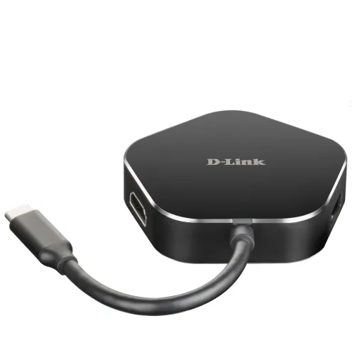 USB хъб, D-Link 4-in-1 USB-C Hub with HDMI and Power Delivery