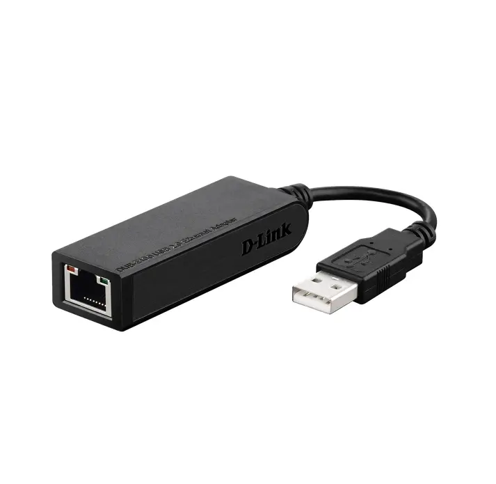 Adaptor, D-Link USB 2.0 10/100Mbps Fast Ethernet Adapter