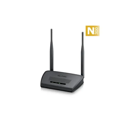 Рутер, ZyXEL NBG-418N v2, Router Wireless 802.11n (300Mbps), 4x10/100Mbps, WPA2, 2x 5dBi antenna