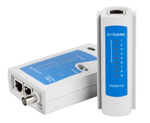Instrument, Lanberg tester de cabluri pentru RJ-45, RJ-12, RJ-11, coaxial Instrument, Lanberg tester de cabluri pentru RJ-45, RJ-12, RJ-11, coaxial