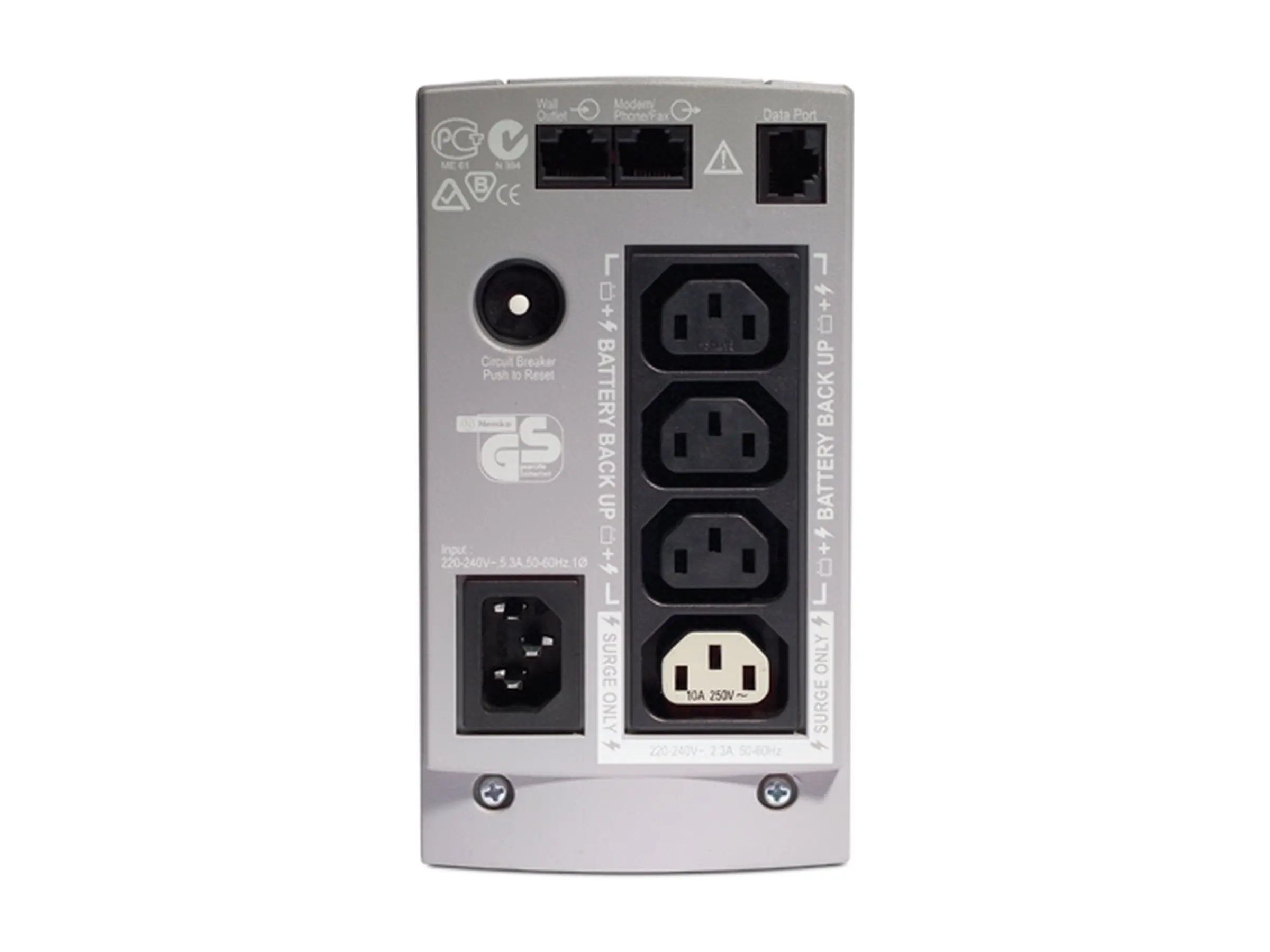 Непрекъсваем ТЗИ, APC Back-UPS CS 500VA, USB or serial connectivity - image 2