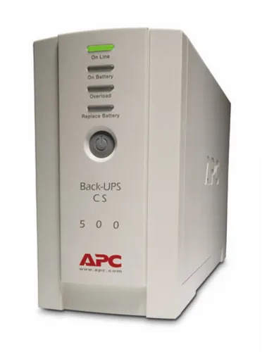 Непрекъсваем ТЗИ, APC Back-UPS CS 500VA, USB or serial connectivity