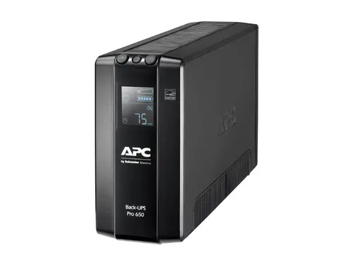 UPS, APC Back UPS Pro BR 650VA, 6 έξοδοι, AVR, διεπαφή LCD - 2