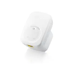 Безжичен усилвател, ZyXEL WRE2206, Wireless N300 (802.11n 300Mbps) Range Extender/Repeater, Direcplug design, 1x 10/100Mbps LAN port, WPS button, WEP/WPA/WPA2