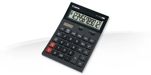 Αριθμομηχανή Canon AS-1200 ημι-επιτραπέζια - 1