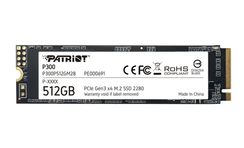 Σκληρός δίσκος, Patriot P300 512GB M.2 2280 PCIE - 1