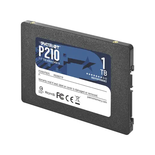 Твърд диск, Patriot P210 1TB SATA3 2.5 - image 1