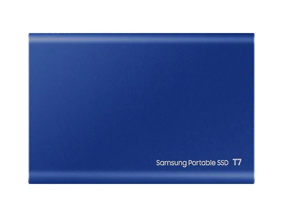 Твърд диск, Samsung Portable SSD T7 1TB, USB 3.2, Read 1050 MB/s Write 1000 MB/s, Indigo Blue - image 3