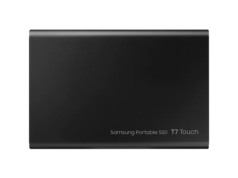 Твърд диск, Samsung Portable SSD T7 Touch 1TB, USB 3.2, Fingerprint, Read 1050 MB/s Write 1000 MB/s, Black - image 3