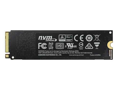 Твърд диск, Samsung SSD 970 EVO Plus 2 TB M.2, PCIe Gen 3.0 x4 NVMe 1.3, V-NAND 3-bit MLC, Phoenix Controller, 256-bit Encryption, 2 GB DDR4 SDRAM, Read 3500 MB/s Write 3300 MB/s - image 1