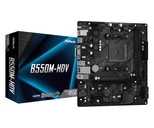 Дънна платка, Asrock B550M-HDV