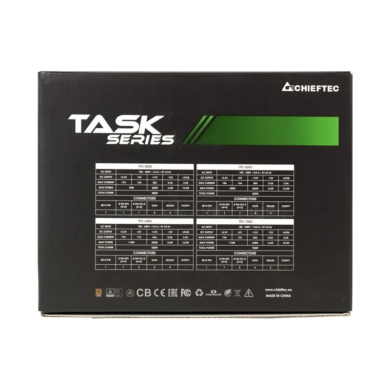 Τροφοδοτικό, Chieftec Task 500W - image 5