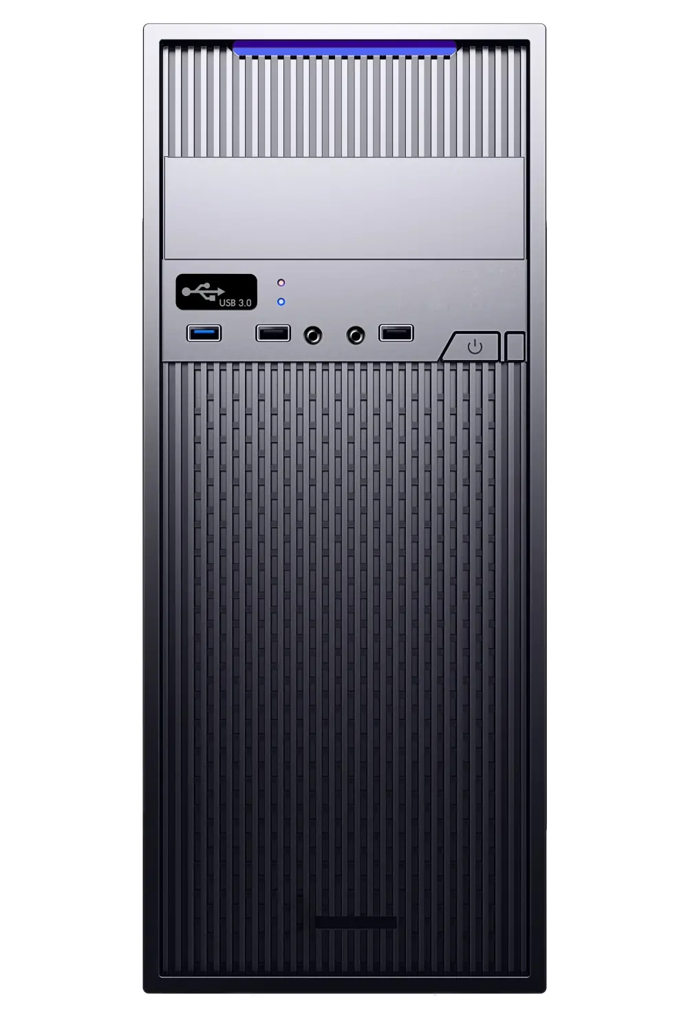 Carcasă pentru calculator, PowerCase 173-G04, inclus 500W - image 1