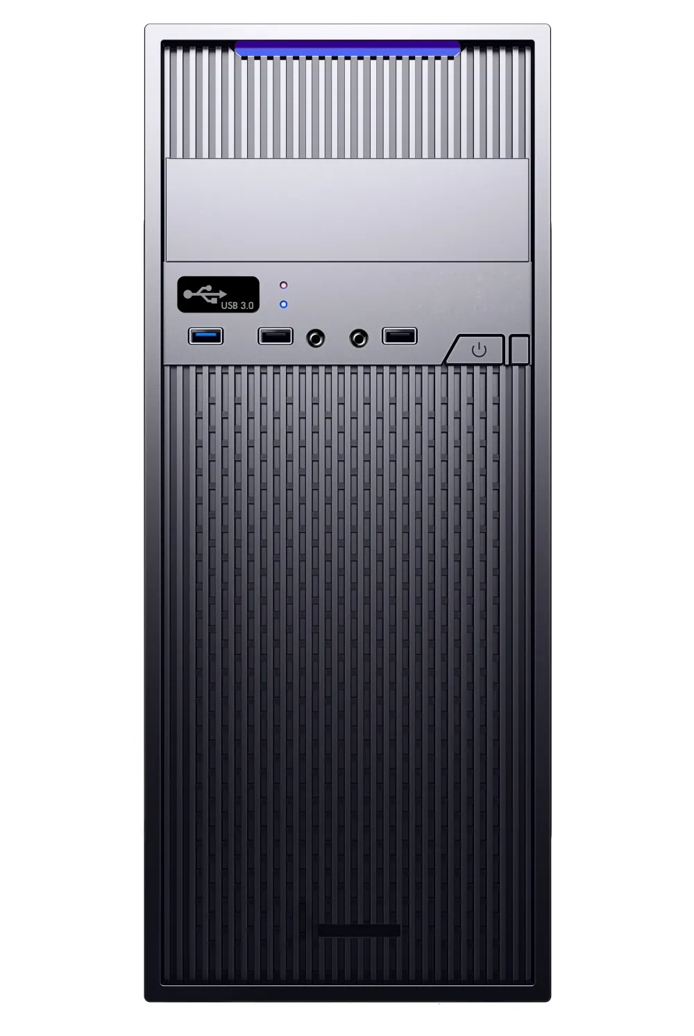Кутия за компютър, PowerCase 173-G04, included 500W - image 1
