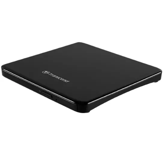 Unitate optică, Transcend 8X DVD±RW, tip Slim, USB 2.0 (Negru), grosime 13.9mm