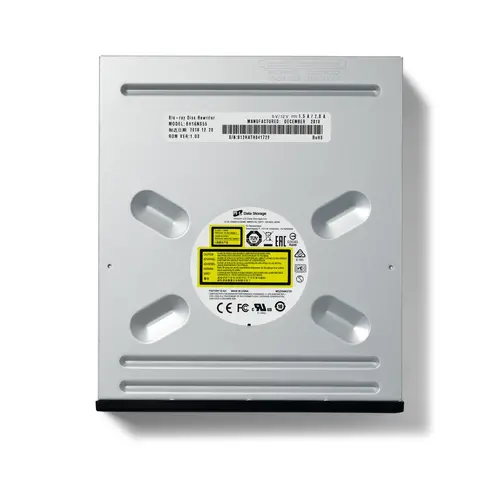 Оптично устройство, Hitachi-LG BH16NS55 Internal Super Multi  Blu-Ray Rewriter, SATA, M-Disk Support, Bulk, Black - image 2