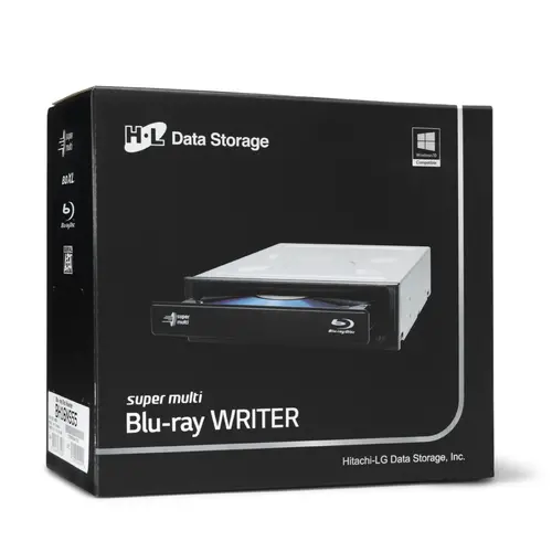 Оптично устройство, Hitachi-LG BH16NS55 Internal Super Multi  Blu-Ray Rewriter, SATA, M-Disk Support, Bulk, Black - image 4