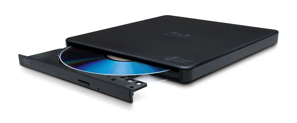 Оптично устройство, Hitachi-LG BP55EB40 External Ultra Slim Portable Blue-ray Disc M-DISC Support, USB 2.0 - image 1