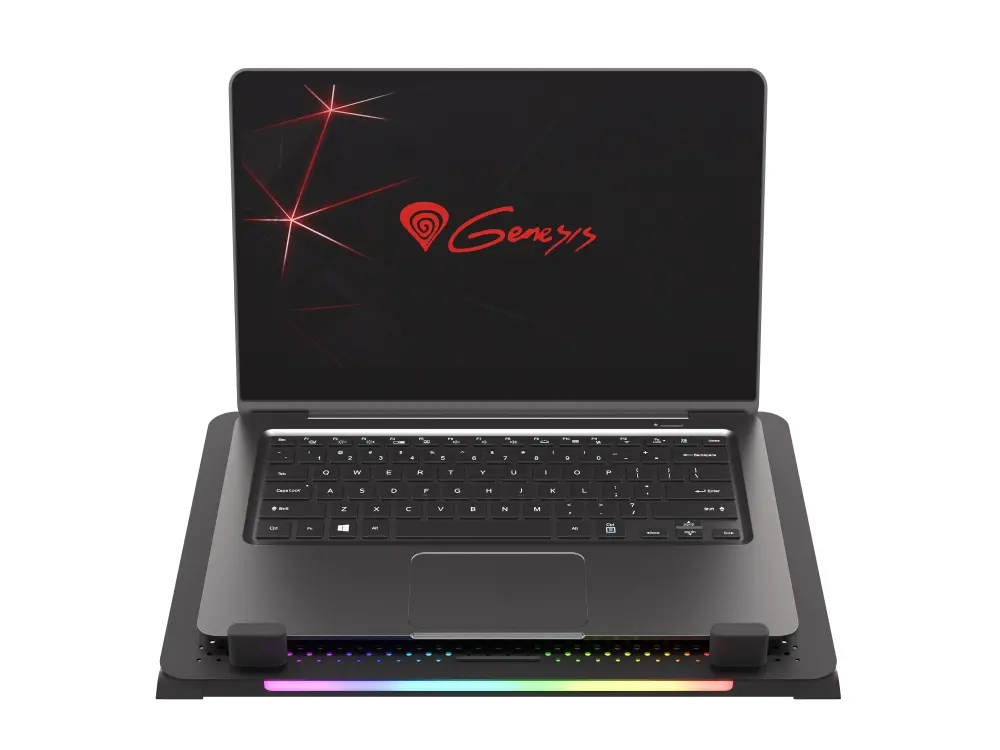 Suport, Genesis Stand de răcire pentru laptop Oxid 450 RGB 15.6" - image 1