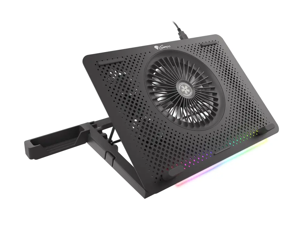 Suport, Genesis Stand de răcire pentru laptop Oxid 450 RGB 15.6" - image 2
