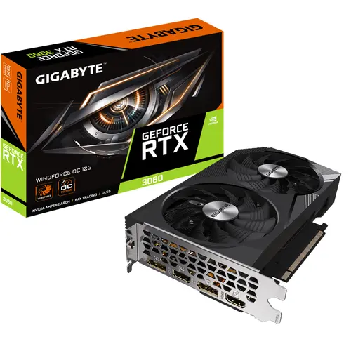 Видео карта GIGABYTE RTX 3060 WINDFORCE OC 12GB GDDR6 - image 7