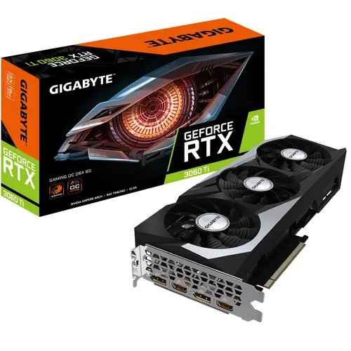 Видео карта GIGABYTE GeForce RTX 3060 Ti GAMING OC 8GB GDDR6X - image 7