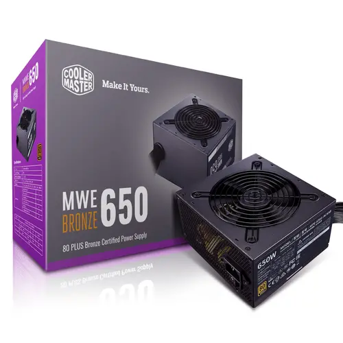 Захранващ блок Cooler Master MWE V2 Bronze 650 - image 2