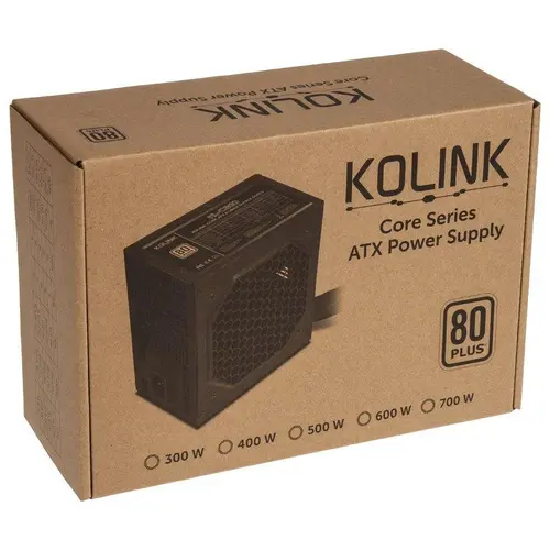 Захранващ блок Kolink Core 600W 80 PLUS - image 4