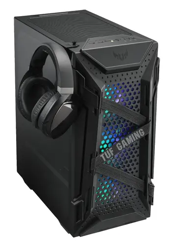 Кутия ASUS TUF Gaming GT301, Mid-Tower, Aura Sync ARGB, Черна - image 1