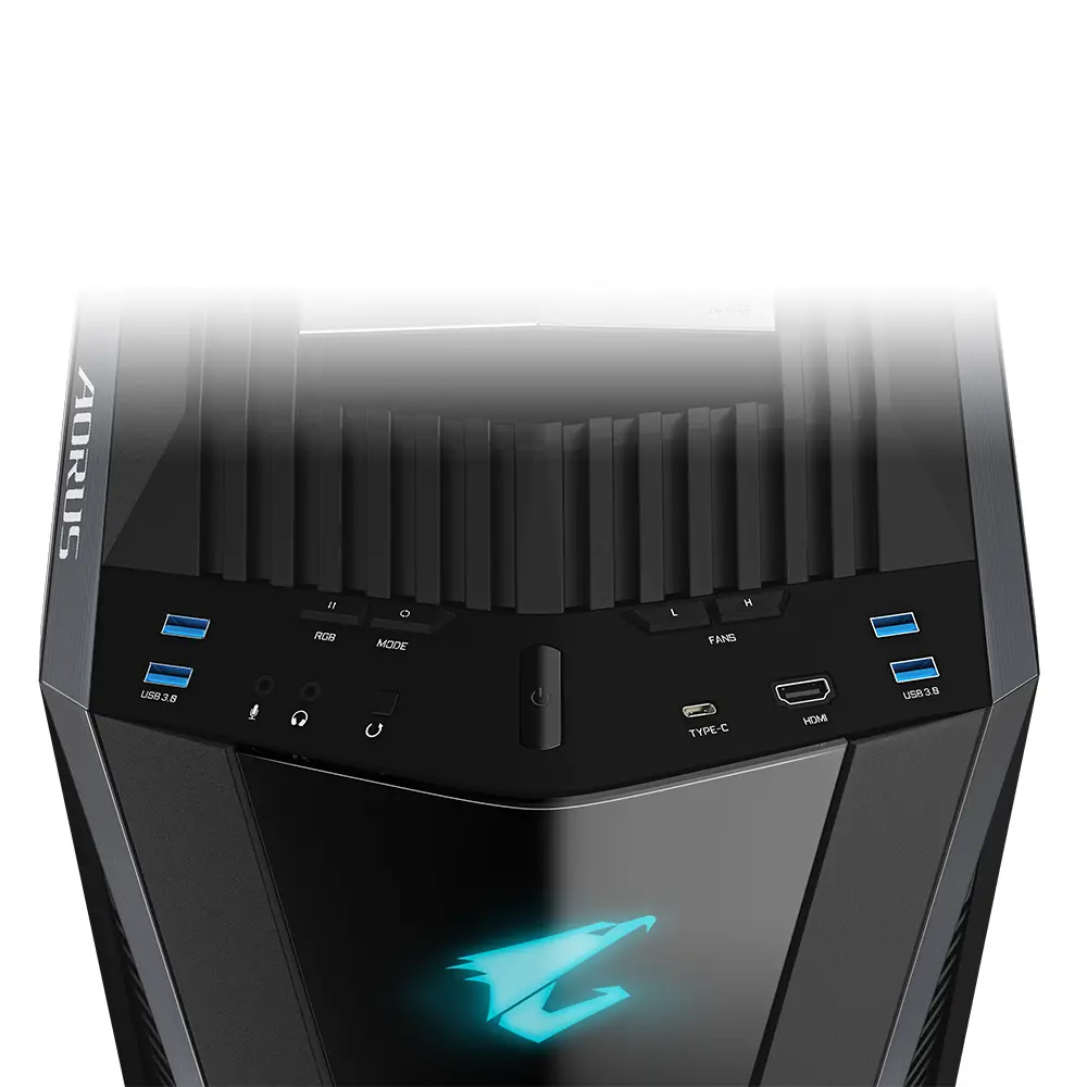 Кутия Gigabyte Aorus AC700G RGB Fusion 2.0 Full Tower - image 5