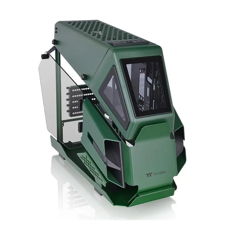 Кутия Thermaltake AH T200 TG Racing Green mATX Mini Tower - image 4
