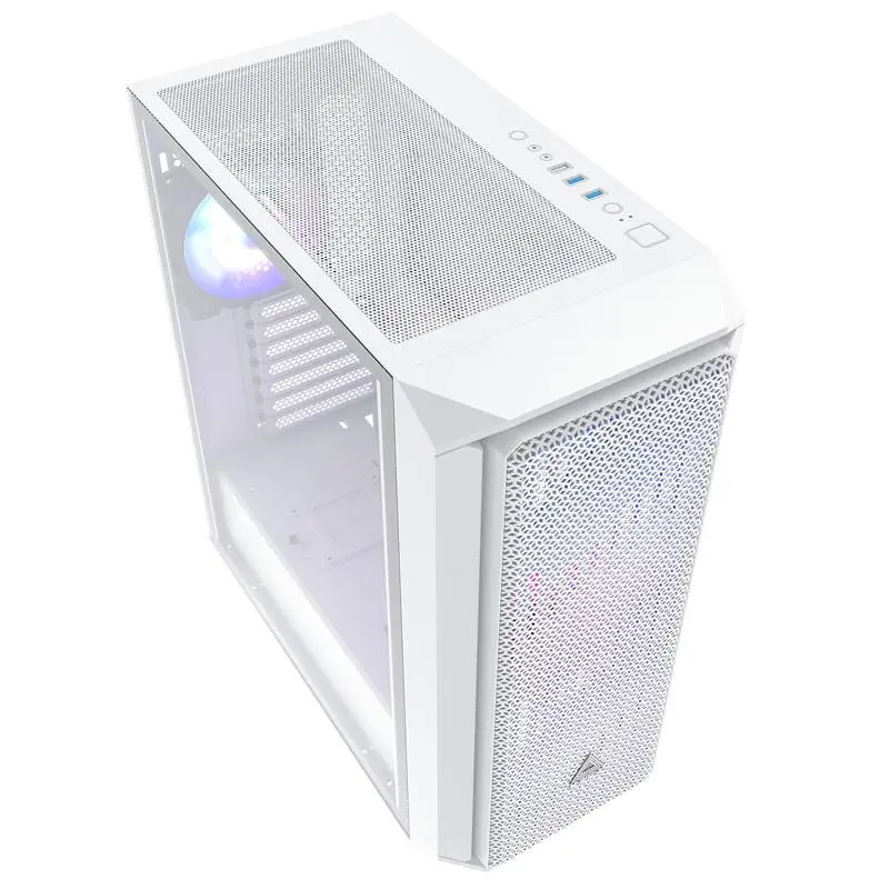 Кутия MONTECH AIR X MESH 200mm ARGB, Tempered Glass, Mid-Tower Бял - image 2