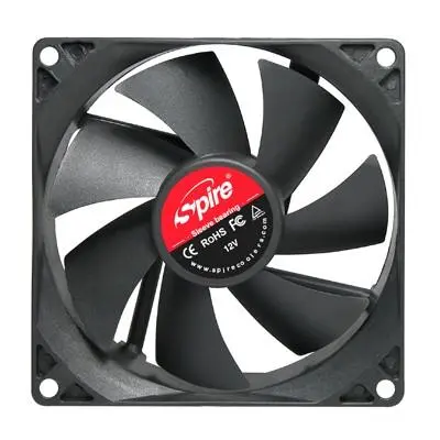 Ventilator SPIRE 90X90x25 mm, Sleeve - 1