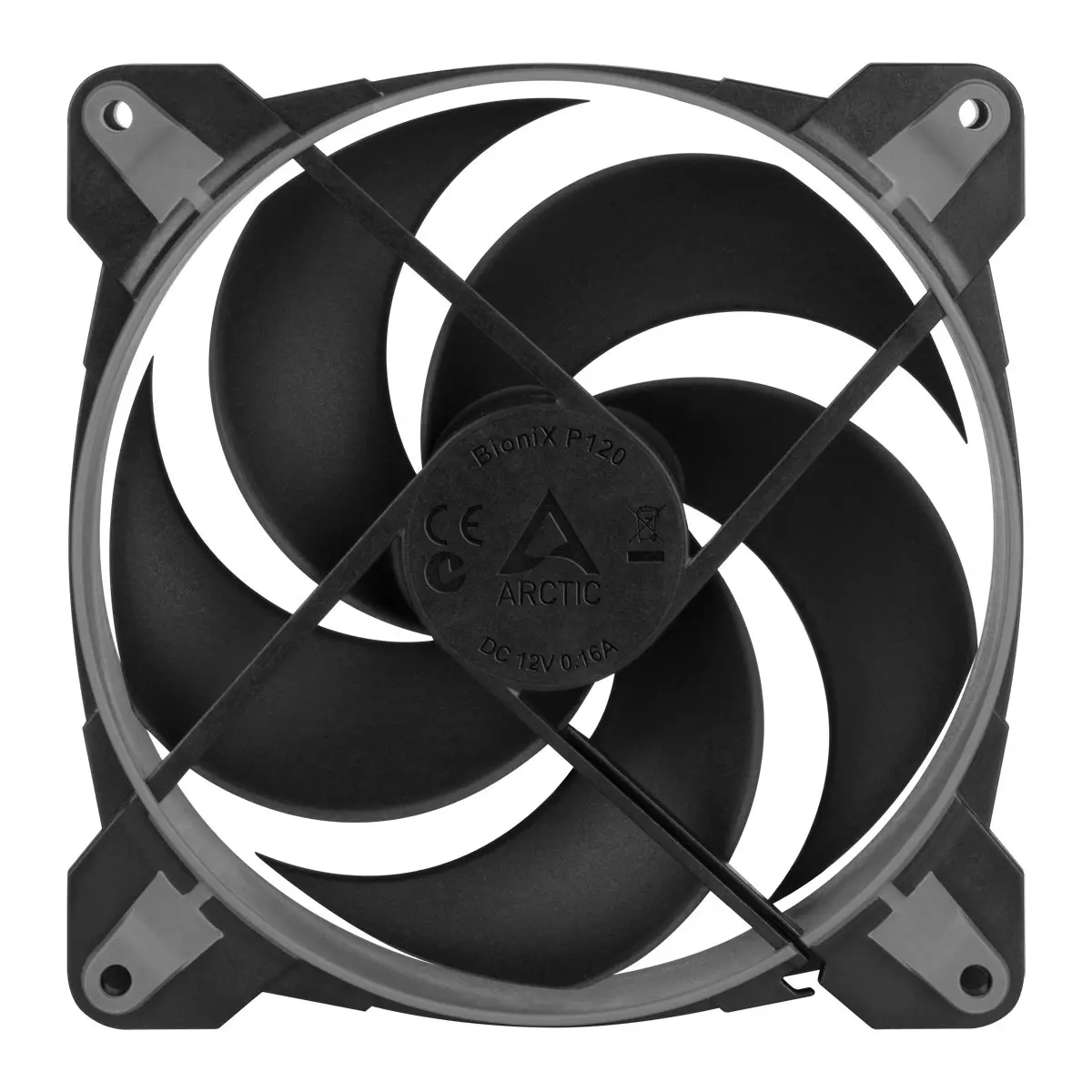 Вентилатор ARCTIC BioniX P120 Grey 120mm - image 4