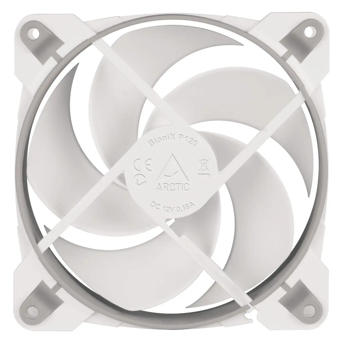 Вентилатор ARCTIC BioniX P120 Grey/White 120mm - image 4