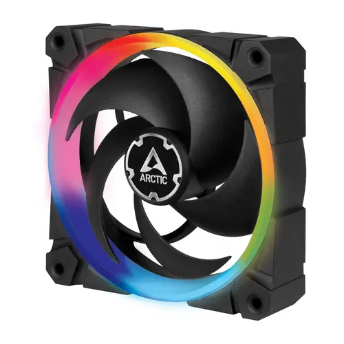 Вентилатори ARCTIC BioniX P120 A-RGB Black 120mm 3 Броя, Включен контролер - image 1