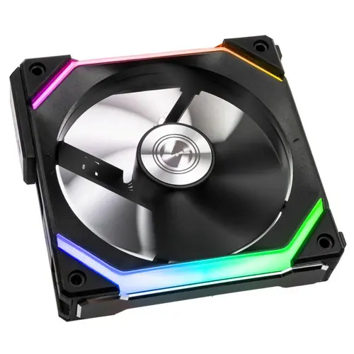 Вентилатори Lian Li UNI SL140, ARGB, 2 Fan комплект, Включен контролер, Черен - image 1