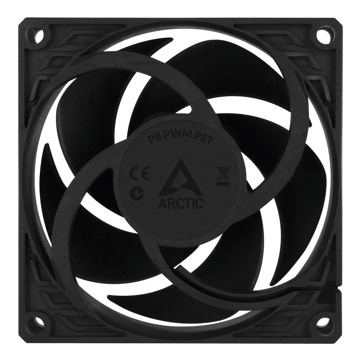 Ventilator ARCTIC P8 PWM PST, Negru - image 3