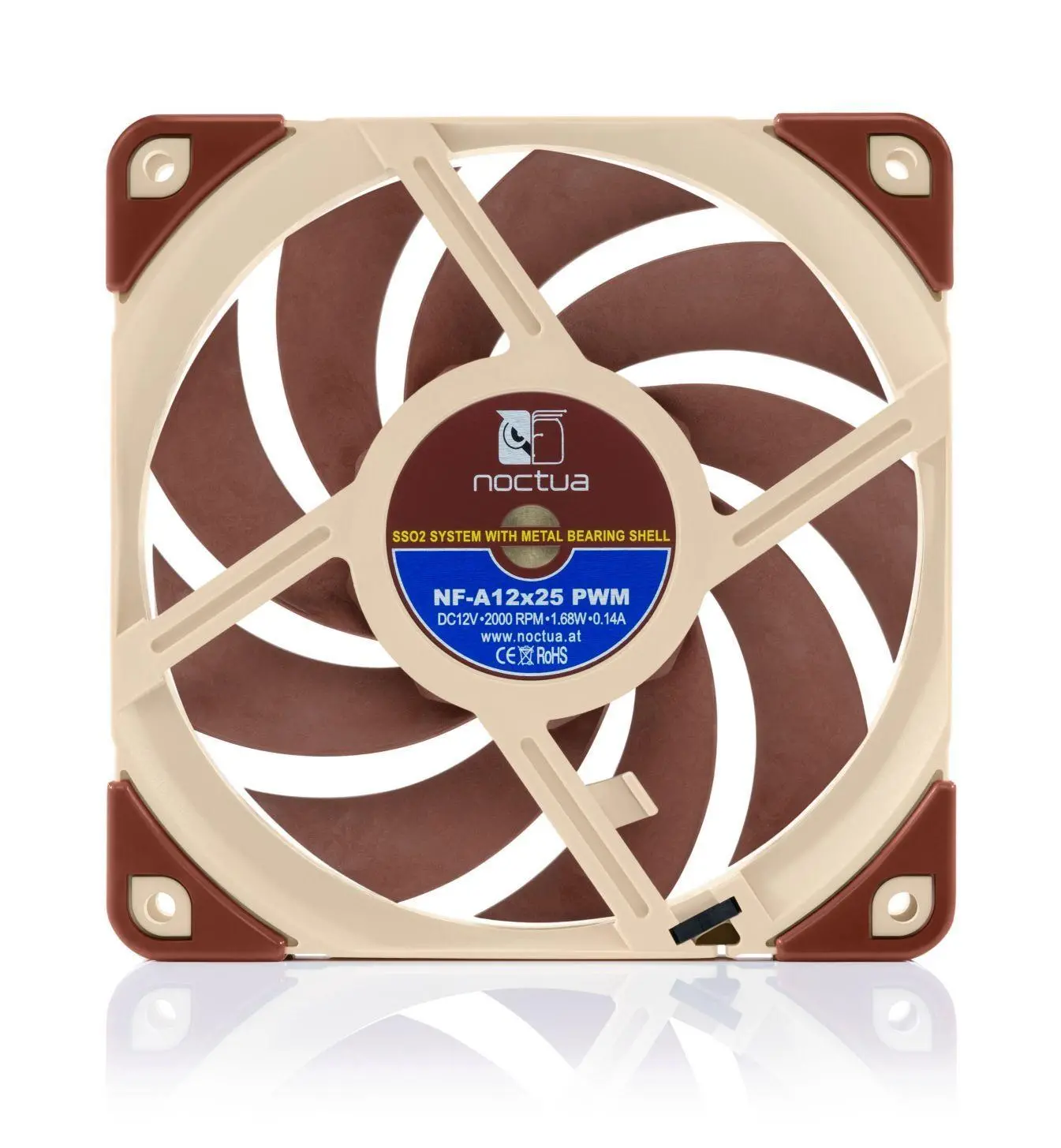 Noctua Вентилатор Fan 120mm NF-A12x25-PWM - image 1