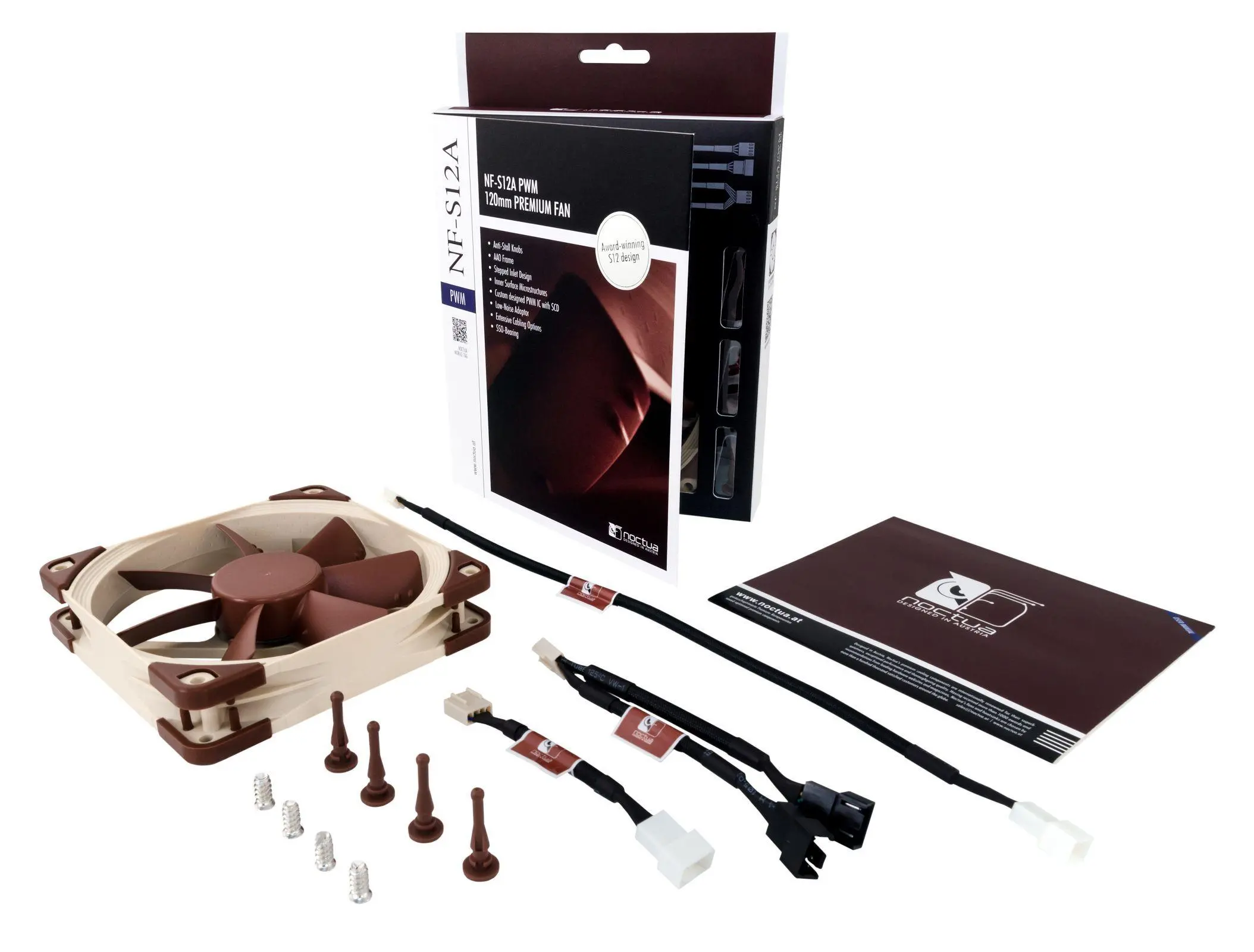 Noctua Вентилатор Fan 120mm NF-S12A PWM - image 2
