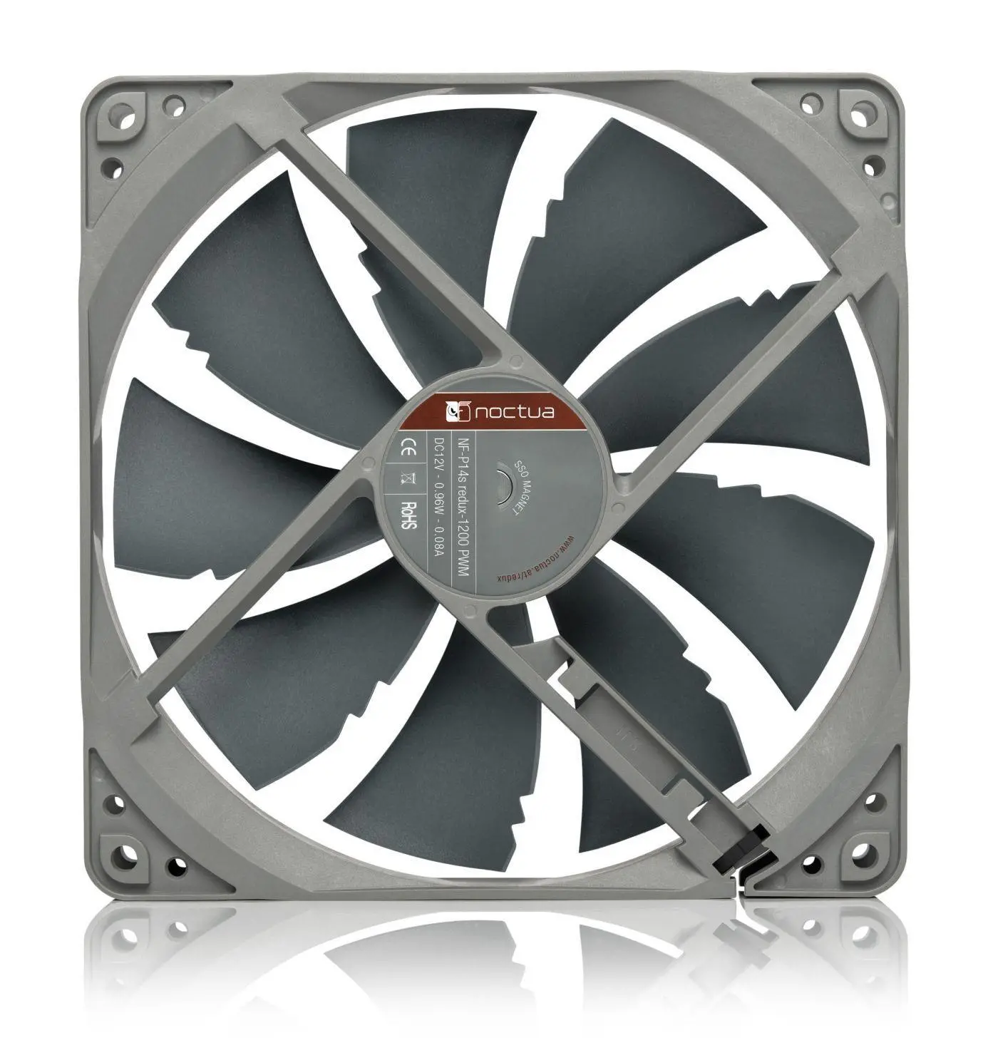 Вентилатор Noctua 140mm NF-P14S redux 1500-PWM - image 2